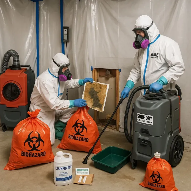 Contaminated Water Handling Protocols process in Childress, TX