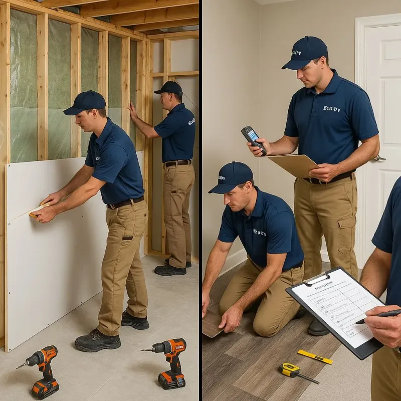 Repairs and Reconstruction process in Childress, TX